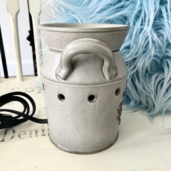 Scentsy, Warmer, Full Size, Live Simply, Rustic Grey, Farmhouse, Milk Jug - Picture 4 of 15